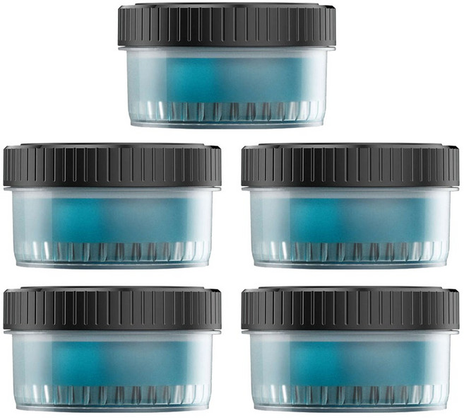 필립스 무선 클렌징 팟 카트리지 세정액 전기면도기 세척액 CC12/52 낱개5개구성, 1세트, 5개입