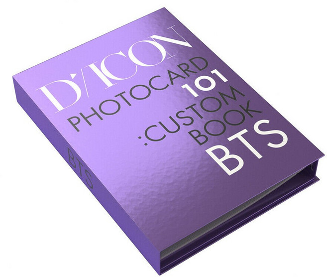 방탄소년단 BTS 디아이콘 포토카드북 바인더 DICON 101 커스텀북 BEHIND