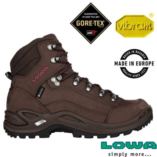 德國 LOWA GORE-TEX 防水中筒登山鞋 RENEGADE 320945