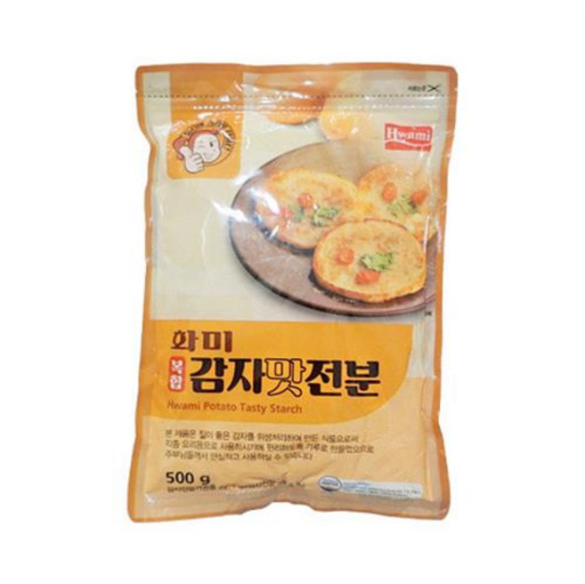 (무료배송) 화미 복합 감자맛전분 500g, 20개