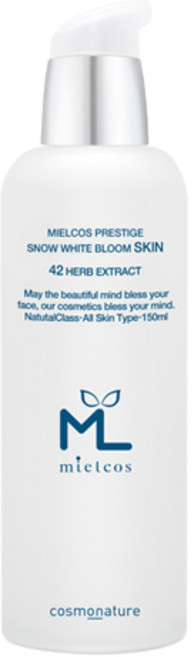 미엘코스 스노우화이트 블룸 스킨, 1개, 150ml