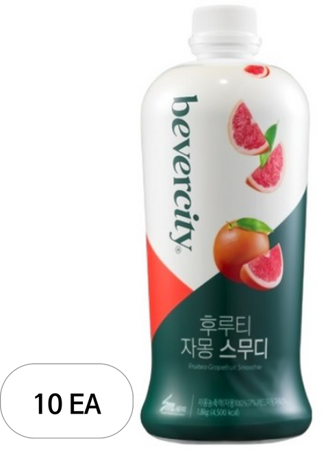 세미 후루티 자몽 스무디, 1.8kg, 10개