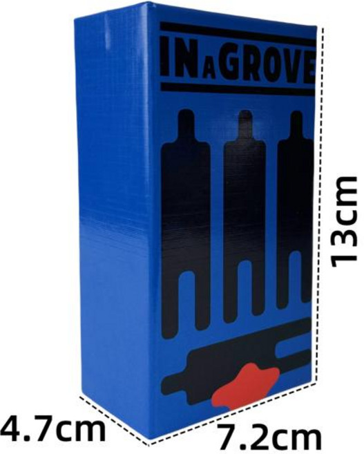 In a Grove Nine Tiles Panic Fafnir SCOUT 가족의 밤과 파티 게임을 전략적인 푸시 보드 게임, [09] DM63-In A Grove, 1개