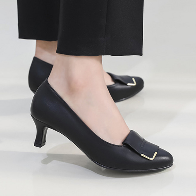 제이슈 라닌 미들힐 펌프스 5cm