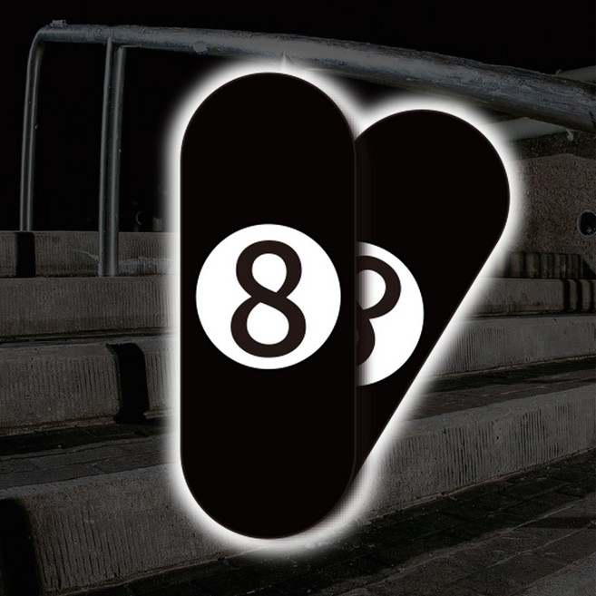 킥스 보드 피젯 토이 키링 키홀더 킥플립, 1개, 고리 X / 02