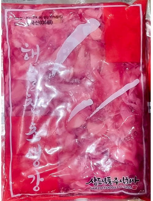 해울초생강 (삼도식품 적색 1.3K), 1.3kg, 1개