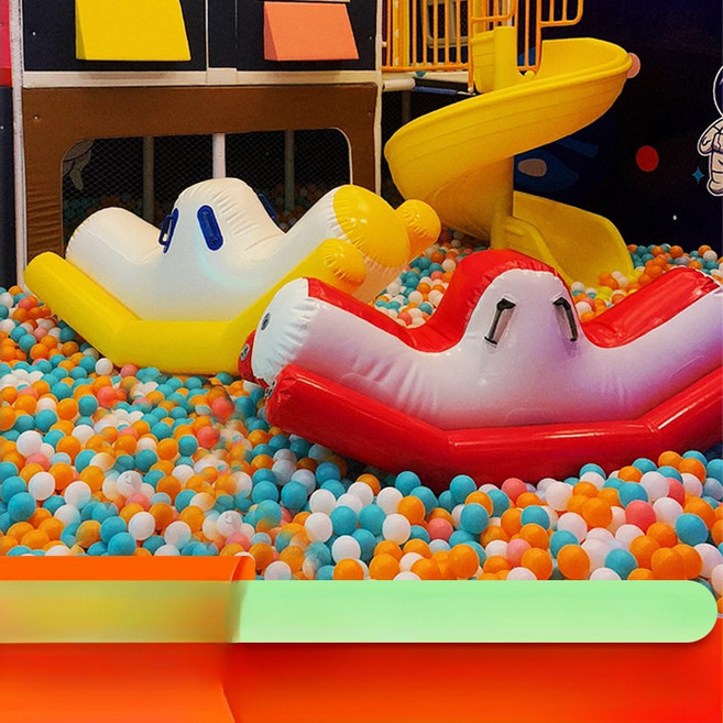 대형 에어바운스 볼풀장 실내용 놀이기구 트램펄린 슬라이드 포함 가족 체육대회 단체 놀이터, 1개, 맞춤 전용 촬영