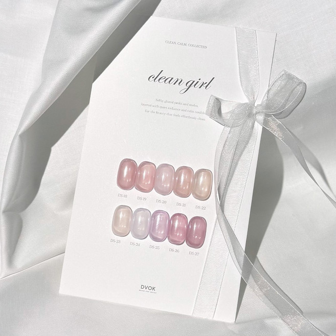 디보크 클린걸 시럽젤네일 10종 세트, 1개