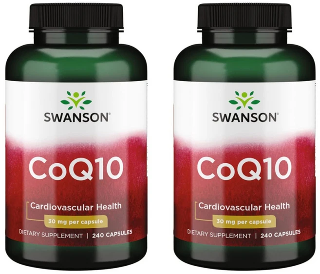 스완슨 코큐텐 코엔자임 큐텐 Q10 CoQ10 30mg, 2개, 240정 - 쿠팡