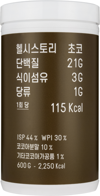 건강한형제들 헬시스토리 닥터프렌즈 단백질 보충제 WPI ISP 쉐이크 프로틴, 초코, 1개, 600g