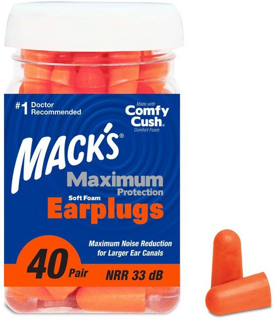 Macks 맥스 맥시멈 이어플러그, 1개, 80개입