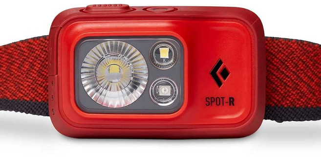 블랙 다이아몬드 스팟 400R 충전식 LED 헤드램프 캠핑 하이킹 달리기 사냥 레드 라이트 헤드램프 모드 사용 시 방수 및 디밍이 가능합니다, BLACK DIAMOND Spot 400-R 충전식 L, 옥탄 116713