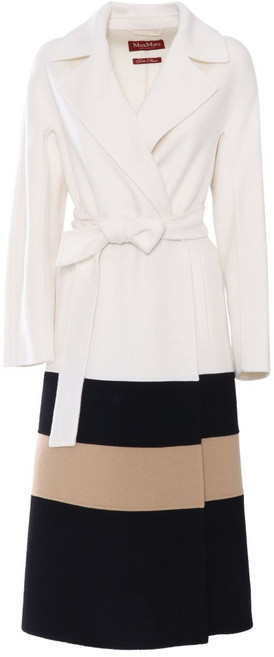 막스마라 벨트 가운 코트