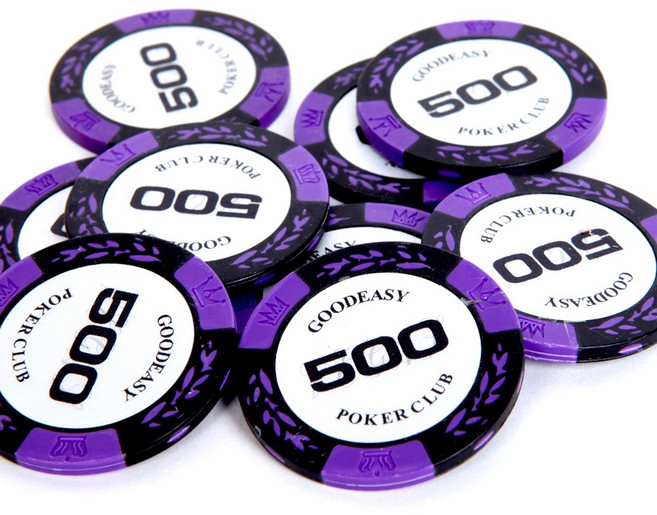 369Living 고급형 카지노칩 포커칩 게임칩 카드게임 트럼프 게임, 10.액면가 500원, 1개