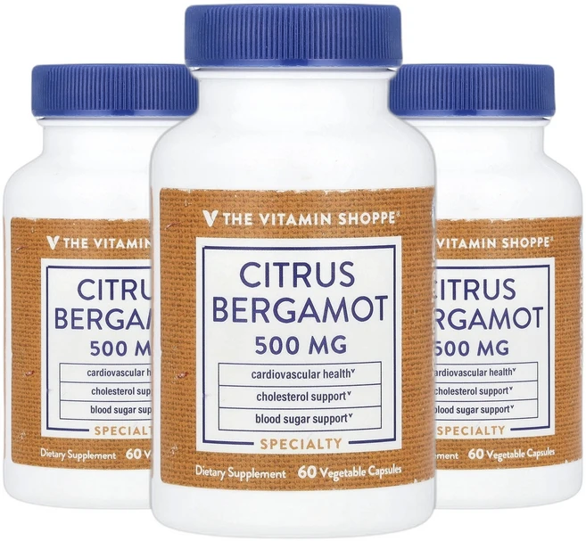 더비타민샵 베르가모트 시트러스 베르가모트 500mg 베지 캡슐 60정 2+1, 3개 - 쿠팡