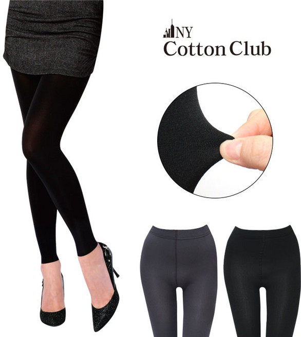 NY코튼클럽 여성 프리미엄 겨울 유발 무발 9부 기모레깅스