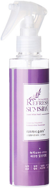 리프레시숨쉬다 섬유탈취제 스윗화이트피치 170ml 1개