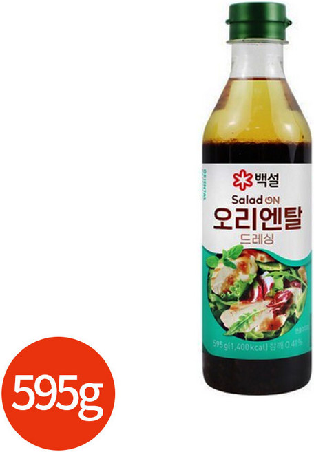 CL CJ 백설 오리엔탈 드레싱 595g x 2개