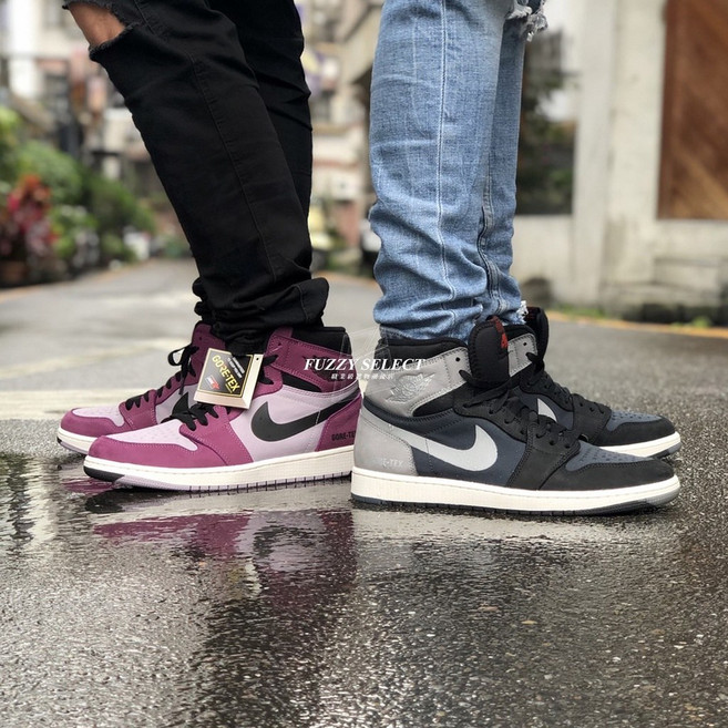 逢甲 FUZZY Air Jordan 1 Element Gore-Tex 防潑水 DB2889-001 運動鞋, 1個, 灰黑綠,下單後注意商品諮詢訊息