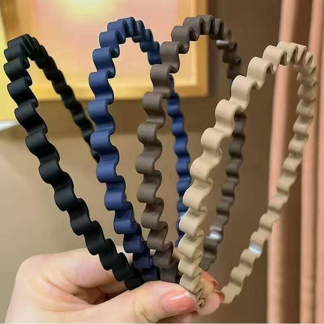 波浪髮箍 成人簡約防滑洗臉頭飾