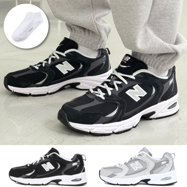 뉴발란스 530 운동화 남성 여성 런닝화 뉴발 신발 스포닉스 양말 세트