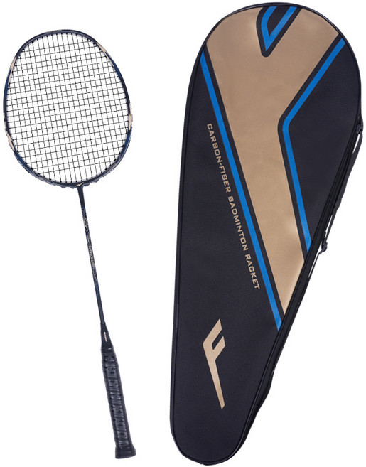 프로스펙스 배드민턴 라켓 풀카본 6U 73g ANEMOI-6500 블랙, 1개, 단품