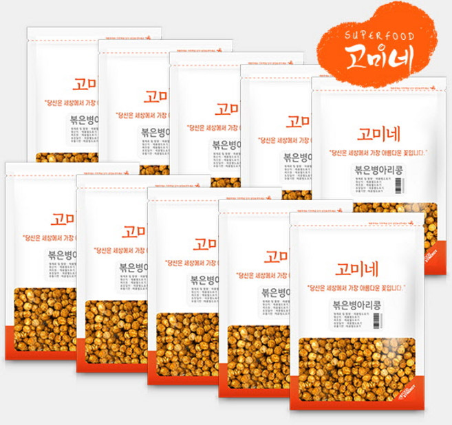 고미네 볶은 병아리콩, 150g, 10개