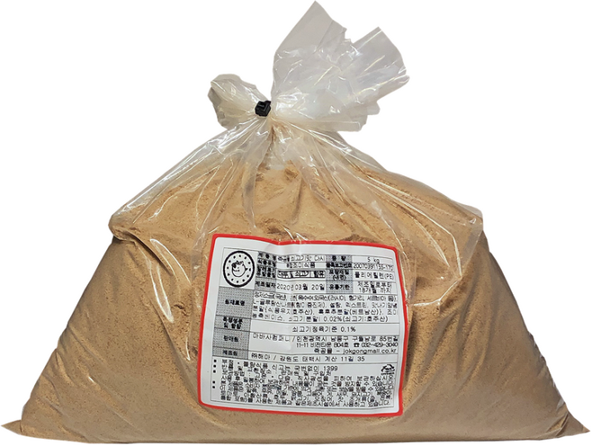 족공몰 미농 쇠고기맛 다시, 20kg, 1개