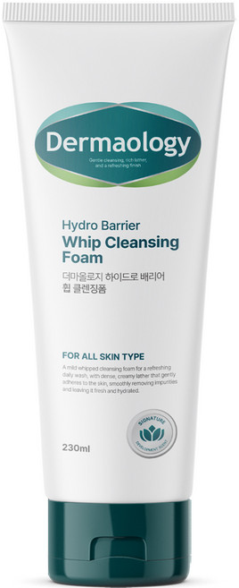 더마올로지 휩 대용량 폼클렌징 230ml 약알칼리 딥클렌징 세안제 클렌징폼 폼클렌저 거품, 1개