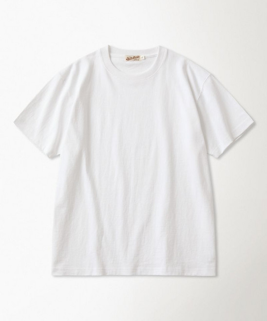 BRONSON 6월 26일 배송 9oz USA Cotton Tubular Tee White