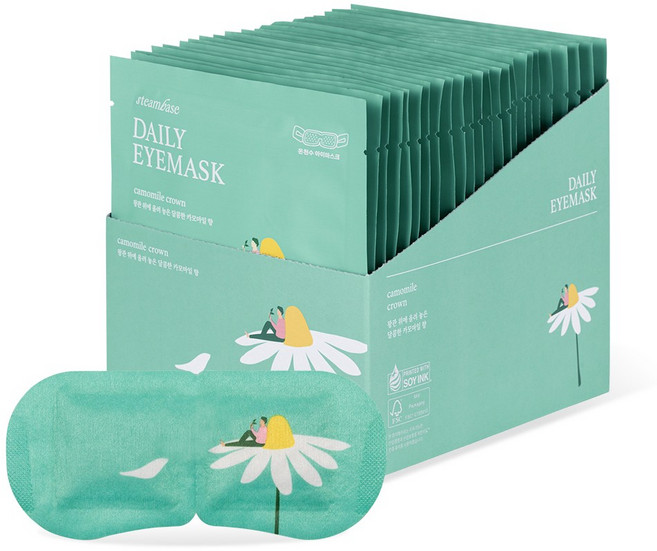 스팀베이스 데일리 아이마스크 카모마일향, 24매입, 1개