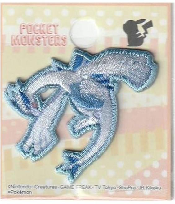 이나가키 복식 포켓몬 와펜 스티커 다리미 접착 양용 루기아 POS023