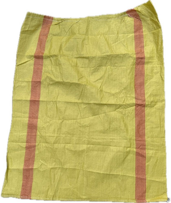 마대자루 낙엽 왕겨 포대 재활용 PP 현장마대 120kg 분리수거마대 아파트, 10개, 100x120(겨자)