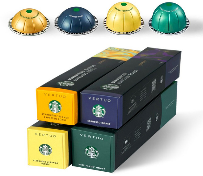 스타벅스 네스프레소 버츄오 캡슐 시그니처 4종 세트