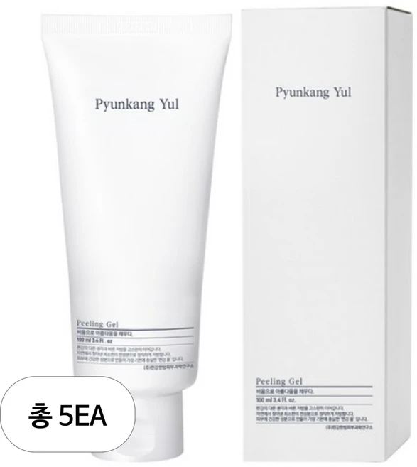 편강율 저자극 각질 케어 필링젤, 100ml, 5개 - 쿠팡