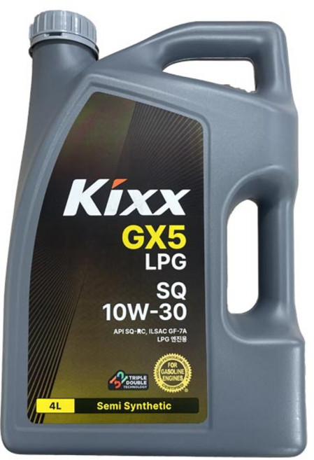 KIXX GX5 LPG 10W30 4L 엔진오일, 10W-30, 1개, KIXX GX5 LPG 10W30_4L
