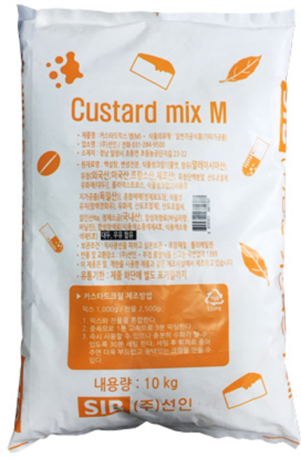 커스타드믹스M 10kg, 1개