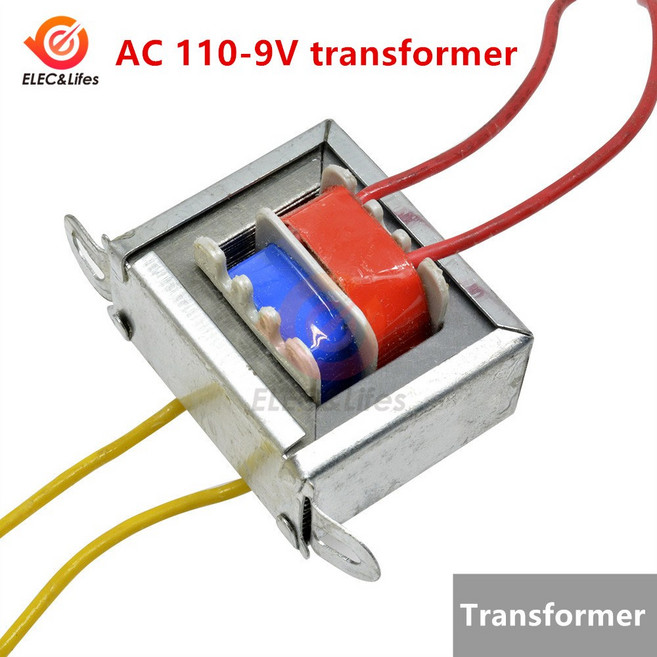40A 100A 디지털 스폿 용접기 기계 시간 제어 보드 용접 전류 변압기 컨트롤러 패널 모듈 조정, [04] AC110-9V transformer, 1개