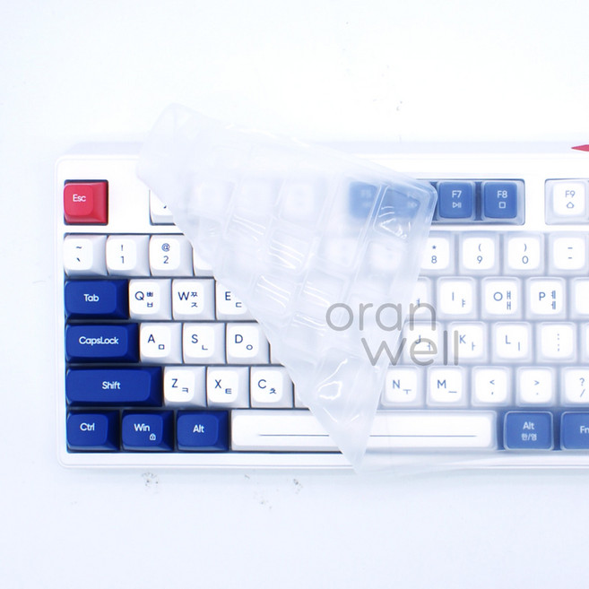 오랜웰 지클릭커 오피스프로 OPK50 104용 키보드덮개 커버 키스킨, 전용키스킨