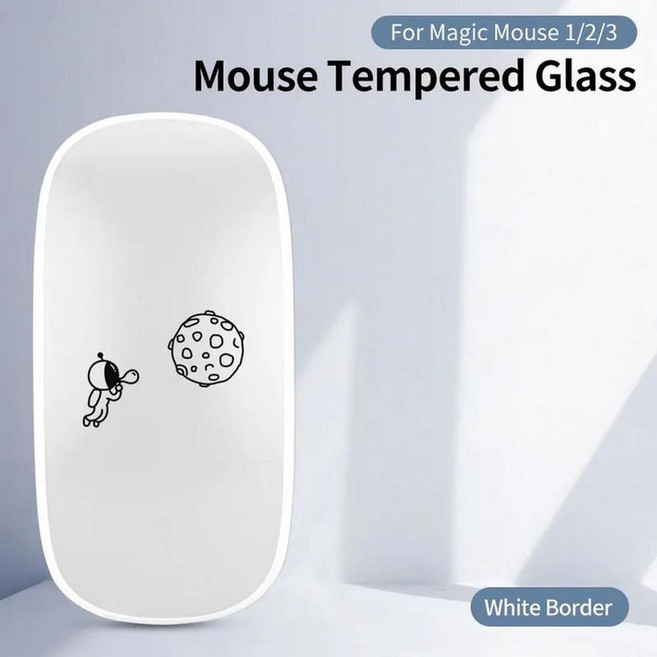매직 마우스용 보호 커버 내마모성 프로스트 강화 필름 마우스 세대와 호환, 17. MM Pattern 14