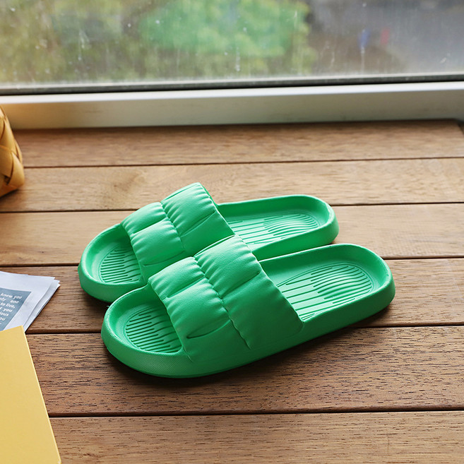 도로시 미끄럼방지 욕실화 물때 안끼는 화장실 슬리퍼, 1개, 녹색