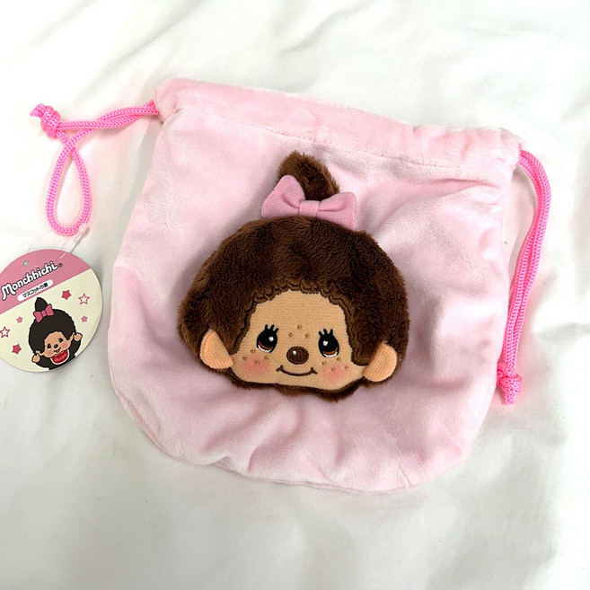 일본 정품 몬치치 파우치 복주머니 조리개