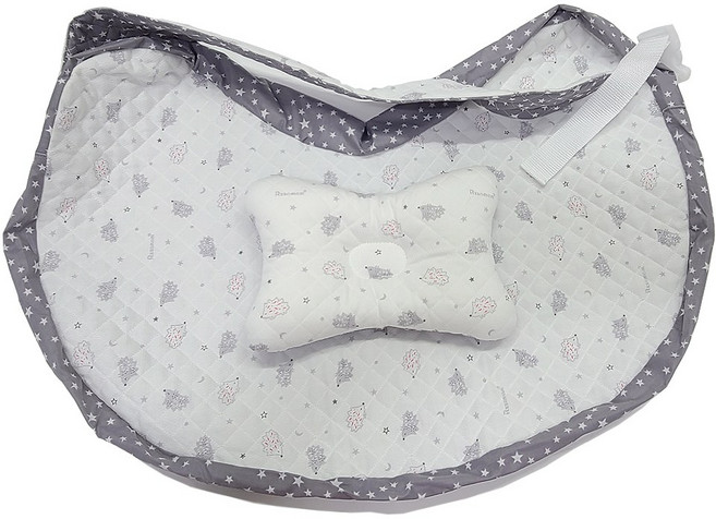 알짜맘 D형 수유쿠션 겉커버 / 방수속커버