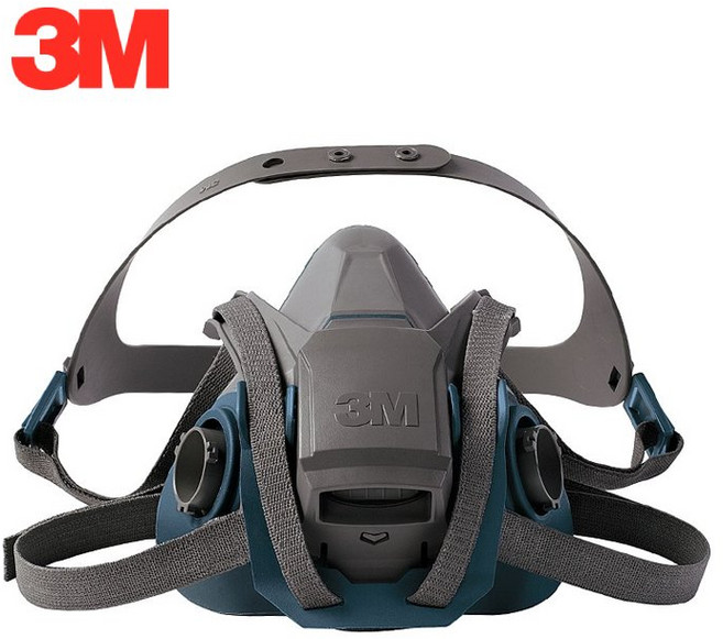 3M 양구형 반면형 면체마스크 6502QL, 1개