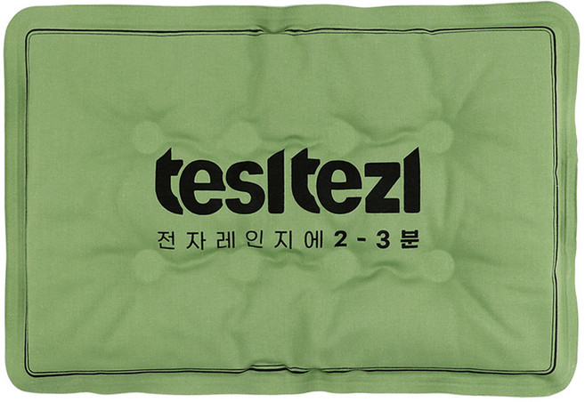 테슬테즐 강화약쑥 배 허리 찜질팩 ZJT-1N, 1개