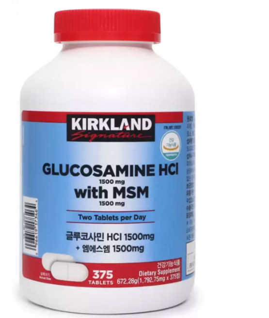 코스트코 글루코사민 375정, 1개, 375회분