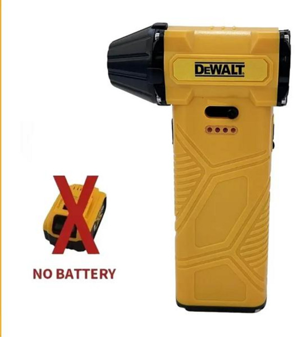 DEWALT 110000 RPM 브러시리스 터보 제트 블로워 타입-C 충전 강력한 바람 건식 진공 청소기 도구, [01] no battery