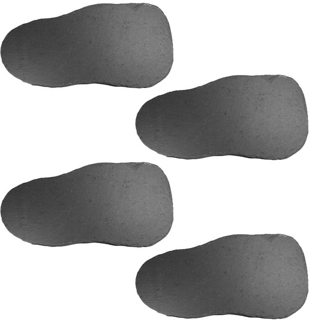 4p 렉토스톤 플레이트 페블 1호, 1세트, 검정
