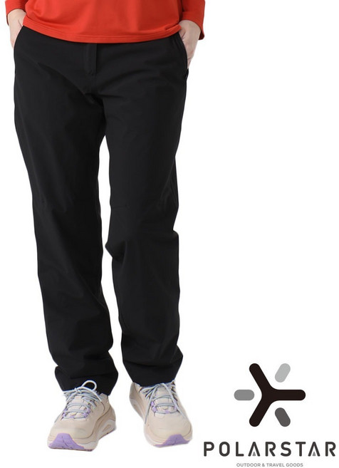 PolarStar 女款防水保暖長褲 P25408 黑色