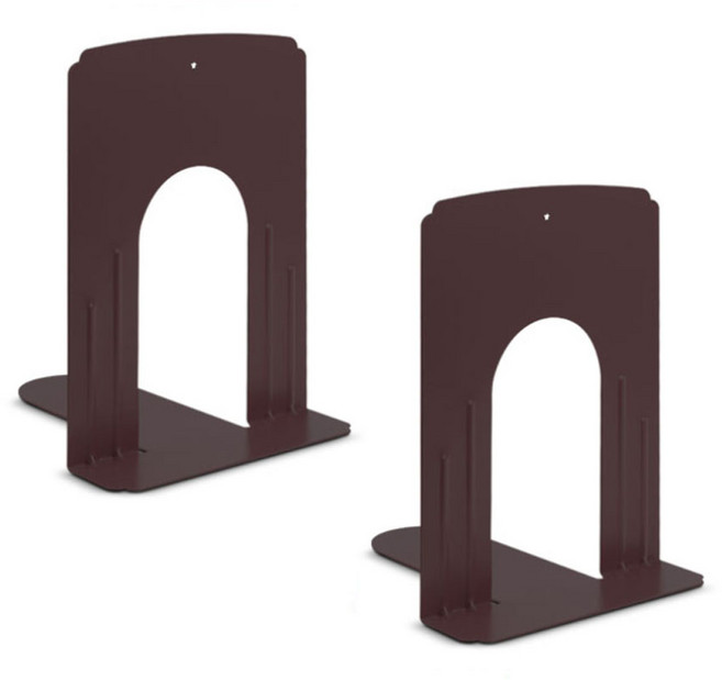 아카데미 북앤드 T형 2p, 검정